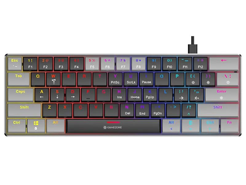 Spēļu tastatūra Tracer GameZone Keylo 61