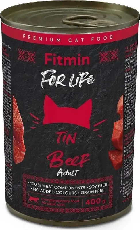 Fitmin For Life ar liellopu gaļu