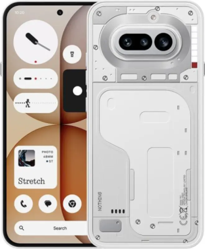 Nothing Phone 4a 8/128GB Balts -