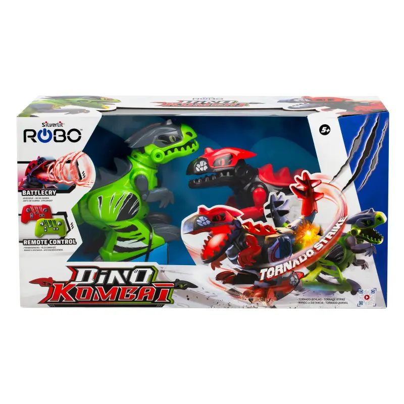 SILVERLIT ROBO Rotaļu komplekts Dino Kombat