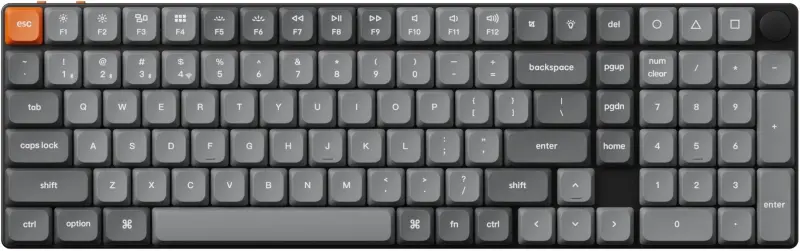 Keychron Keychron K17 Max QMK bezvadu