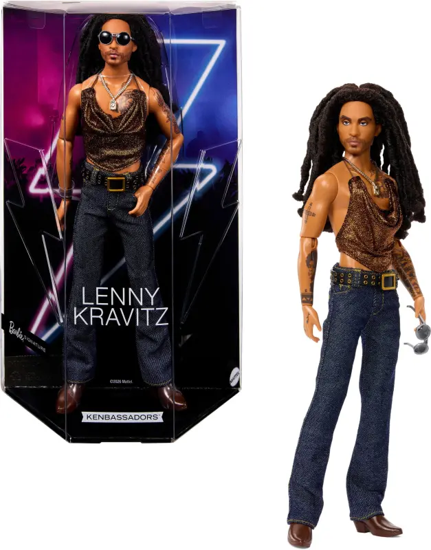 Mattel Barbie kolekcionējamā Lenny Kravitz lelle