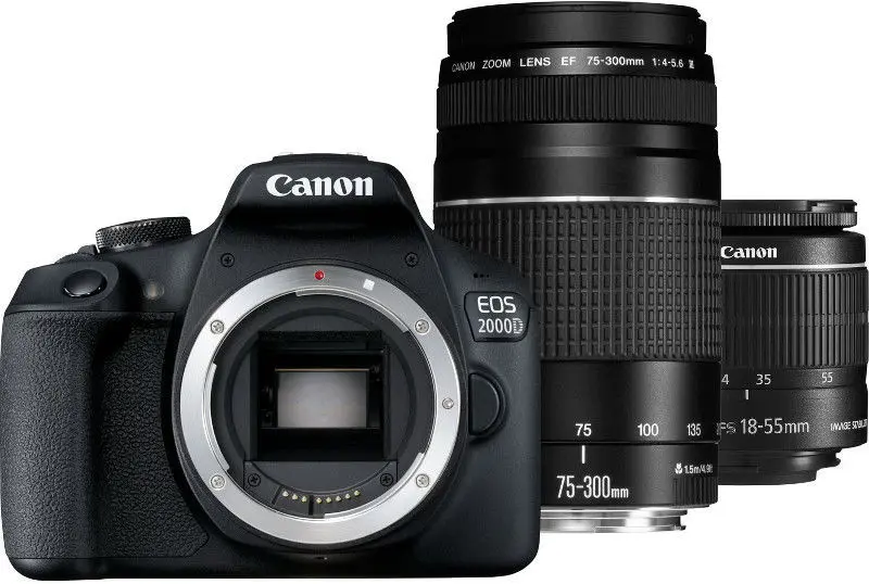 CANON EOS-2000D BK 18-55 IS +