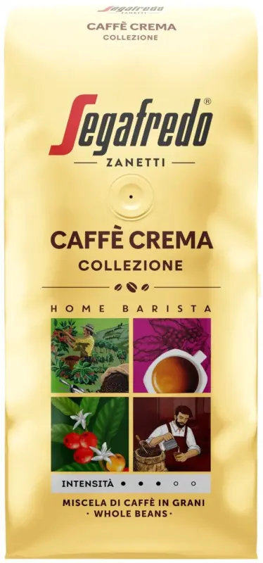 Segafredo Caffè Crema Collezione kafija pupiņās