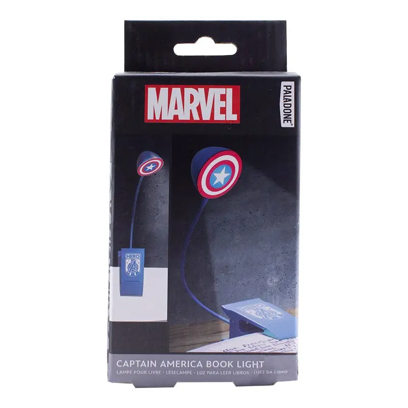 PALADONE PP BOOK LIGHT CAPITAN AMERICA