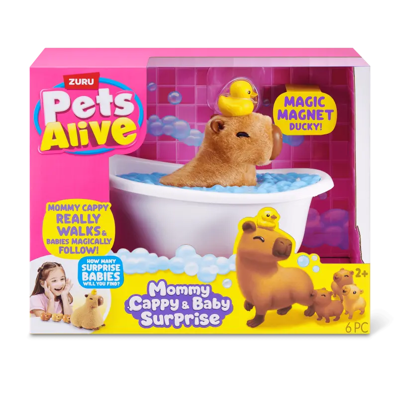 PETS ALIVE Rotaļu komplekts Mama Cappy