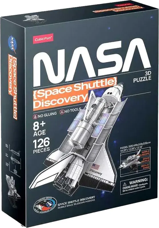 CUBIC FUN CUBICFUN NASA 3D puzle