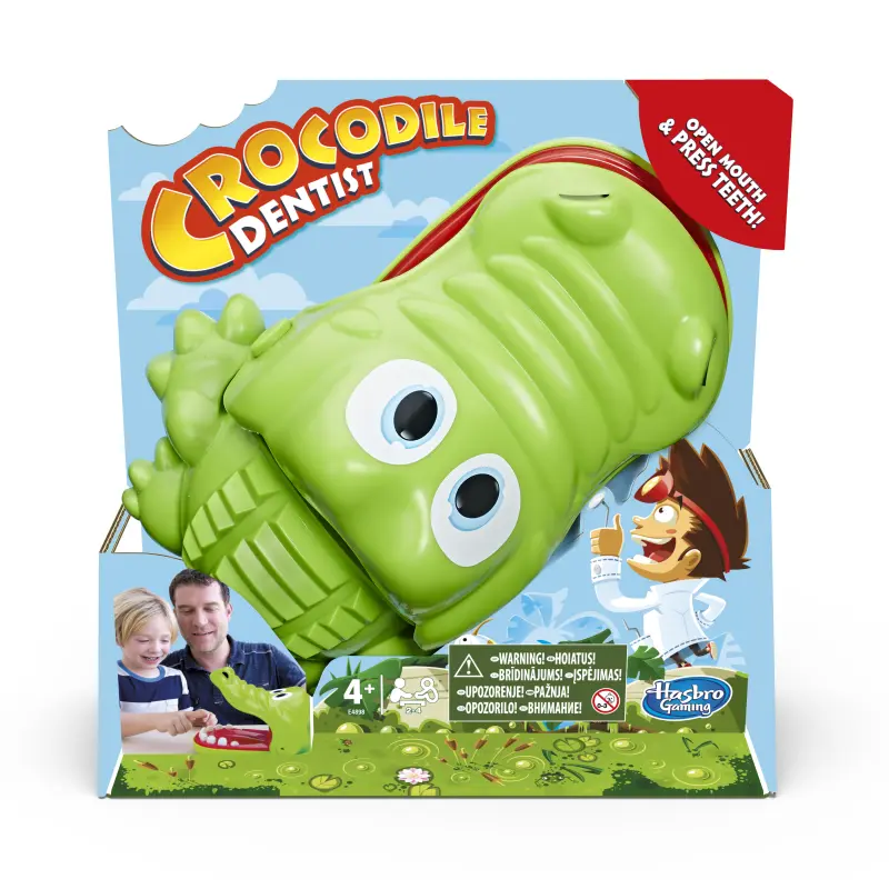 HASBRO GAMING CROCODILE DENTIST Galda spēle