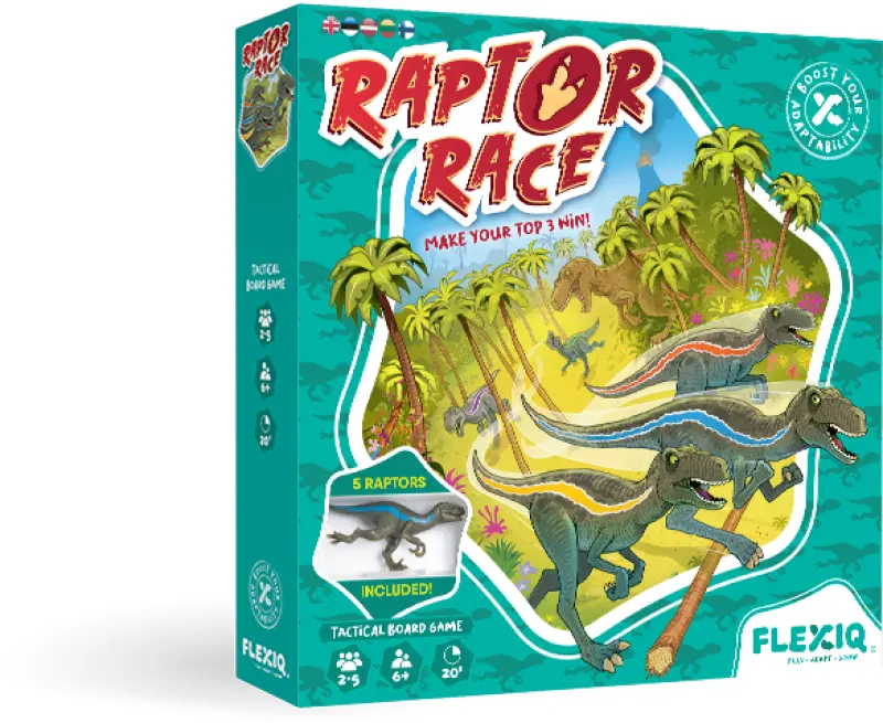 FLEXIQ Galda spēle Raptor Race -