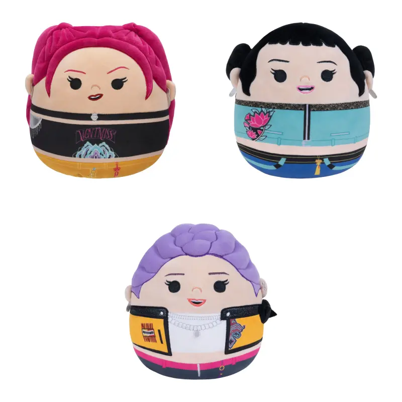 SQUISHMALLOWS K-POP DEMON HUNTERS Flip-a-Mallows Plīša