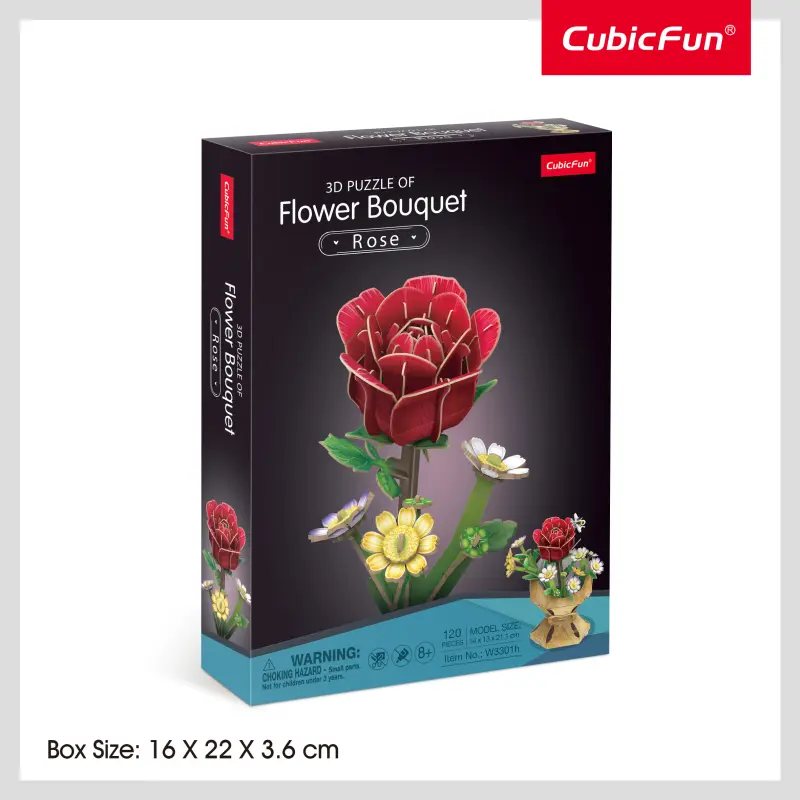 CUBIC FUN CUBICFUN 3D puzle ziedu
