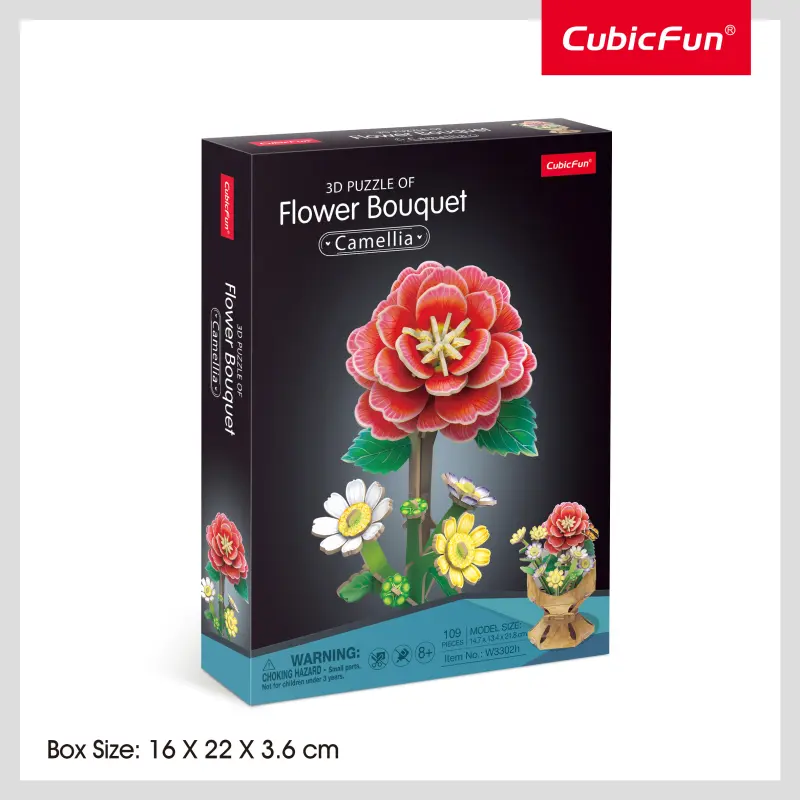 CUBIC FUN CUBICFUN 3D puzle ziedu