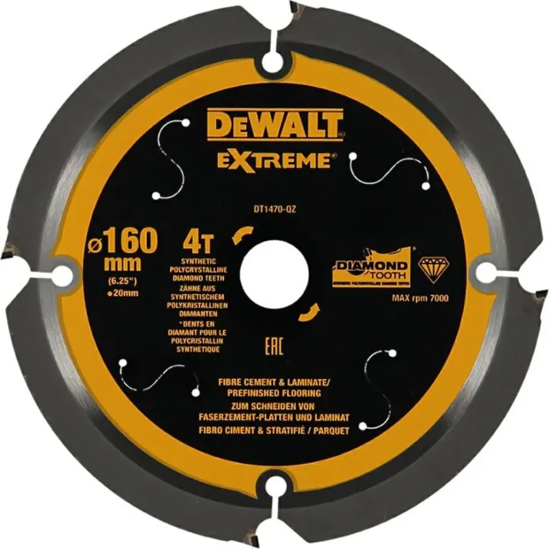 Dewalt apaļais zāģdisks 165x20 mm, 4