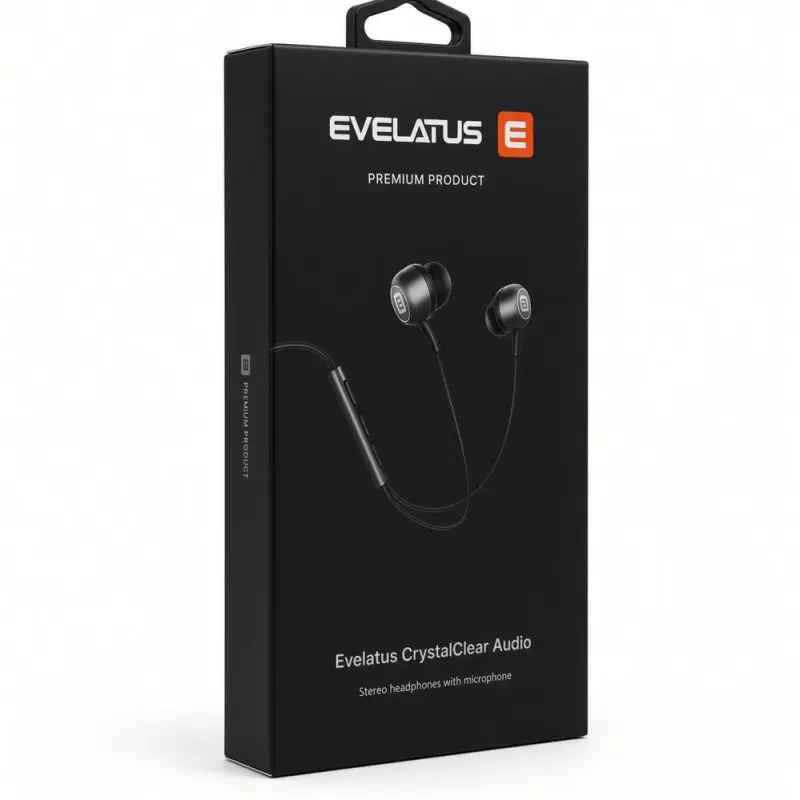 Evelatus Crystal Clear Audio headphones with