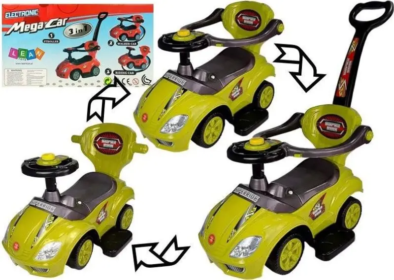 Lean Sport Mega Car 3 vienā