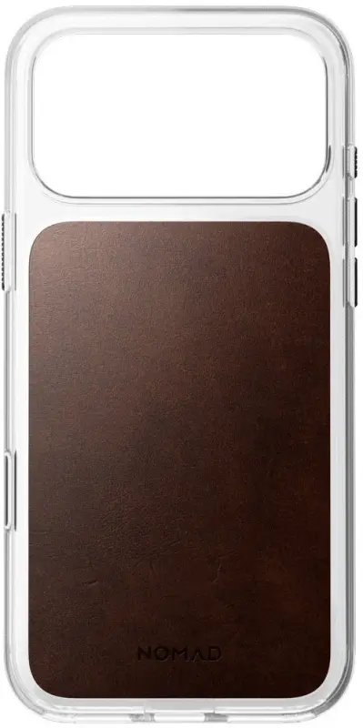 Nomad Clear Leather Case — caurspīdīgs