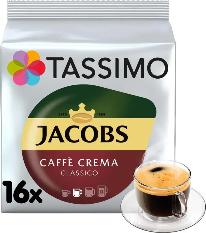 Tassimo kapsulas Jacobs Caffe Crema Classico