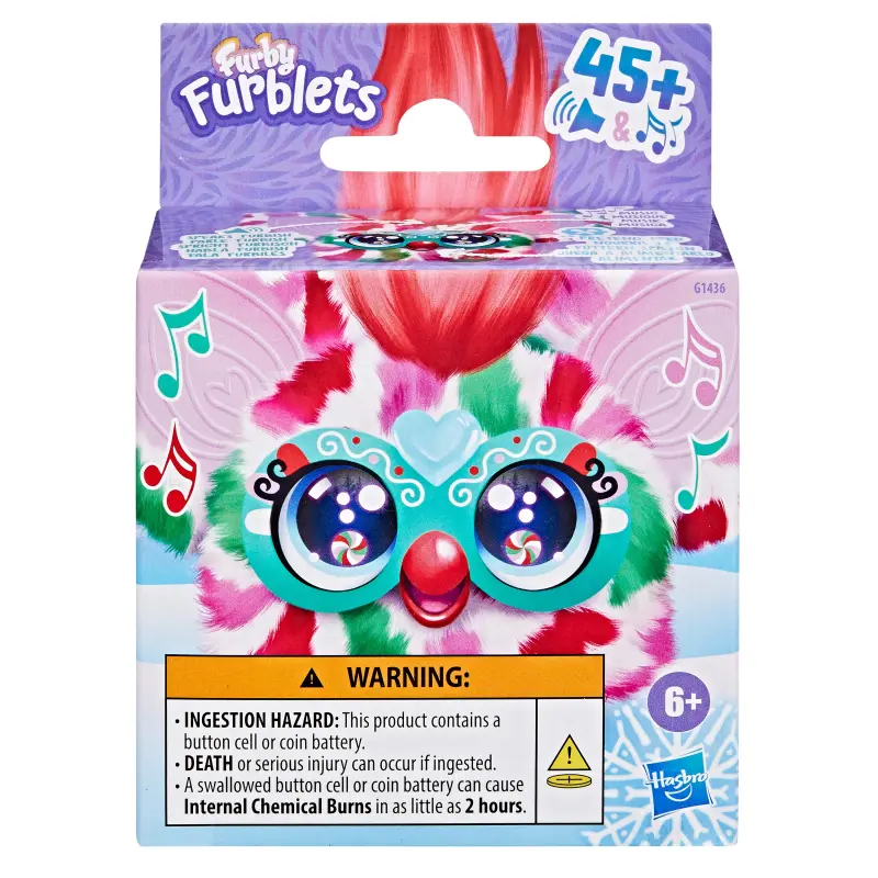 FURBY Interaktīva plīša rotaļlieta Furblet Pep