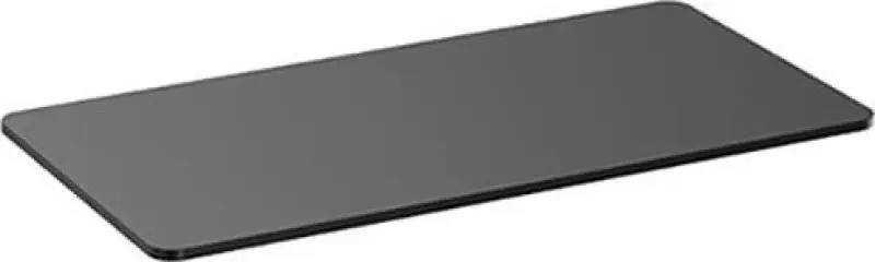 Powerton galda virsma, melna, 160x75x1,8