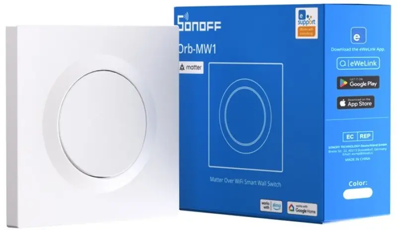 Sonoff sienas slēdzis MINIR4M-E (Matter) -