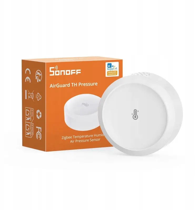 Sonoff AirGuard SNZB-02M — temperatūras, mitruma