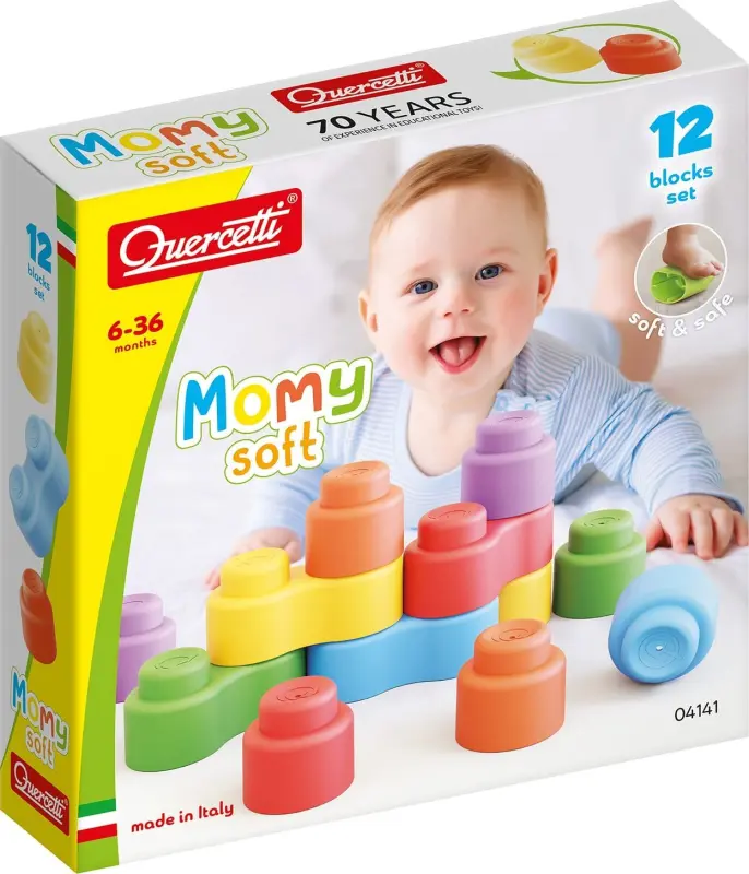 Quercetti QUERCETTI MĪKSTIE KLUCĪŠI MOMY