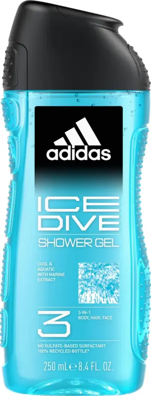 Adidas dušas gels 250 ml vīriešiem