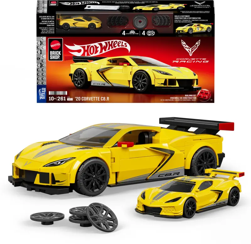 Mattel Brick Shop Hot Wheels `20
