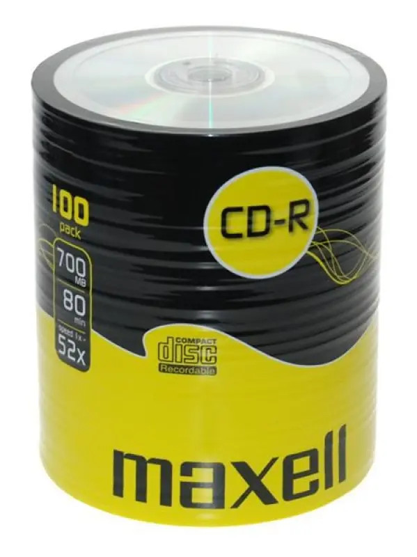 Maxell CD-R 80XL 52x 100 Pack