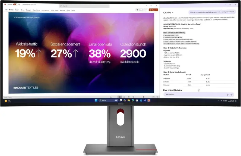 Lenovo P40wd-40 monitors (64B4XAT1EU) - 64B4XAT1EU