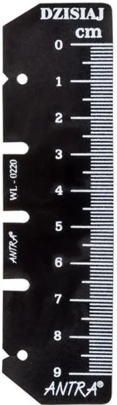 9 cm ANTRA lineāls organizatoram M