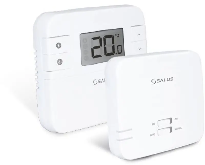 Salus bezvadu elektronisks diennakts temperatūras regulators