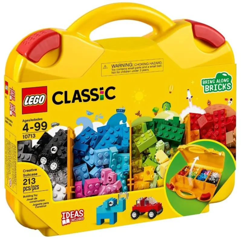 LEGO CLASSIC 10713 Radošā ceļojumu soma