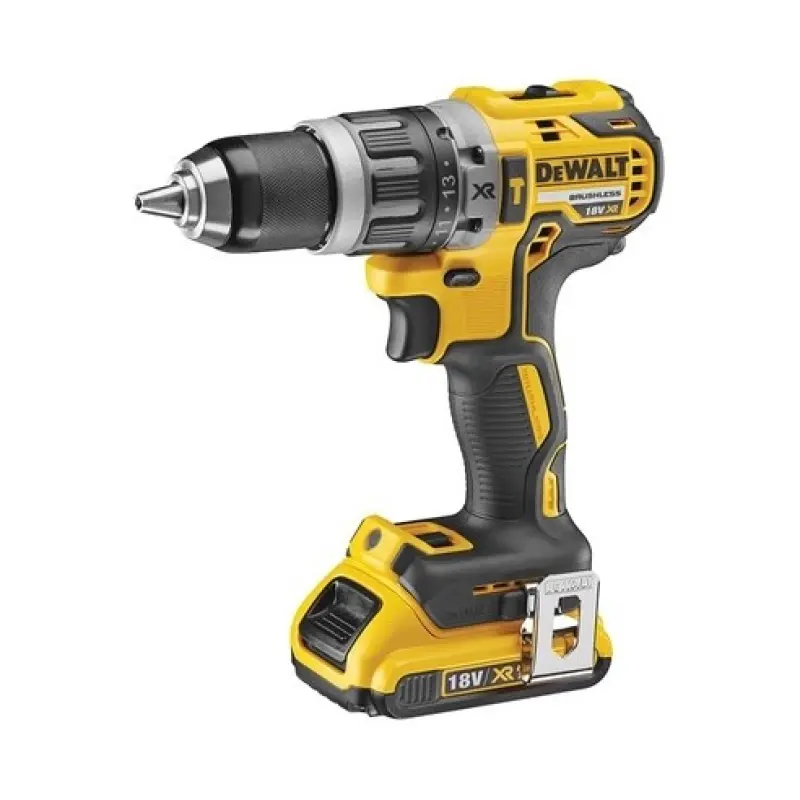 DeWALT DCD796D2-QW urbjuvīks skrūvgriezis Bezatslēgas Melns